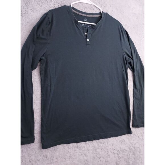 Free Fly Shirt Mens Large Henley Performance Bamboo Blend Comfort Fishing Green - Picture 2 of 11
